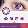 HI3rd: Griseo Cosplay Purple Contact Lenses - thumbnail 3