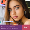 Gem Brown Colored Contacts - thumbnail 3