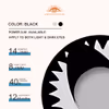 Black Cat Eye Contacts - thumbnail 3