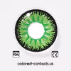 Olive Green Anime Cosplay Contact Lenses - thumbnail 4