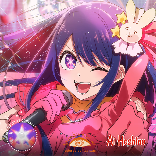 Ai Hoshino Cosplay Contact Lenses – SSR V3