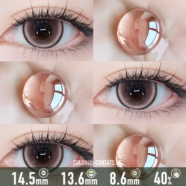 Precious Berry Pink Contact Lenses