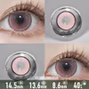 Milky Way Dream Pink Contact Lenses - thumbnail 1