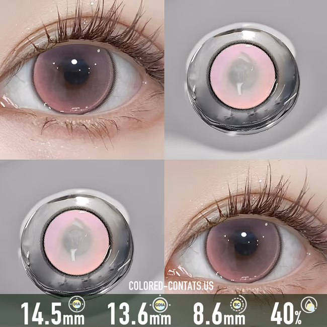 Milky Way Dream Pink Contact Lenses