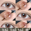 Creamy Tea Blossom Pink Contact Lenses - thumbnail 1
