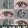 Crystal Peach Bloom Pink Contact Lenses - thumbnail 1