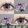 Dusk Mirage Purple Contact Lenses - thumbnail 1