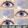Dreamy Champagne Violet Contact Lenses - thumbnail 1