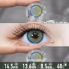 Mystical Brighton Turquoise Contact Lenses - thumbnail 1