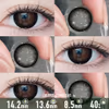 Moonlight Pearl Black Contact Lenses - thumbnail 1