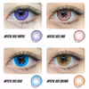 Mystic Iris Blue Contact Lenses – 10PCs - thumbnail 2
