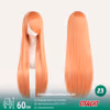 60cm Universal Straight Cosplay Wig Collection – 24 Colors - thumbnail 2