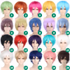 28cm Flipped Short Cosplay Wig Collection – 20 Colors - thumbnail 1