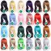 40cm Medium-Length Inward Curl Cosplay Wig Collection – 24 Colors - thumbnail 1