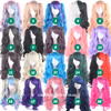 70cm Lolita Twin-Tails Curly Cosplay Wig – 20 Colors - thumbnail 1