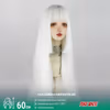 60cm Pure White Straight Wig - thumbnail 1