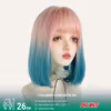 Cotton Candy Gradient Rainbow Wig - thumbnail 1