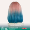 Cotton Candy Gradient Rainbow Wig - thumbnail 2