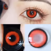 Crimson Anime Cosplay Contact Lenses - thumbnail 3