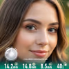 Misty Silver Gray Daily Colored Contacts – 10 Lenses - thumbnail 1