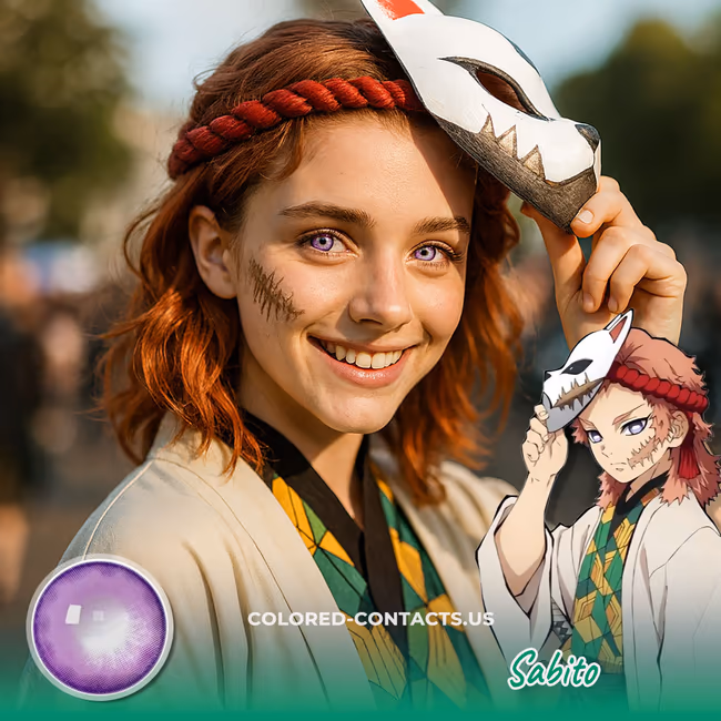 Sabito Cosplay Contact Lenses