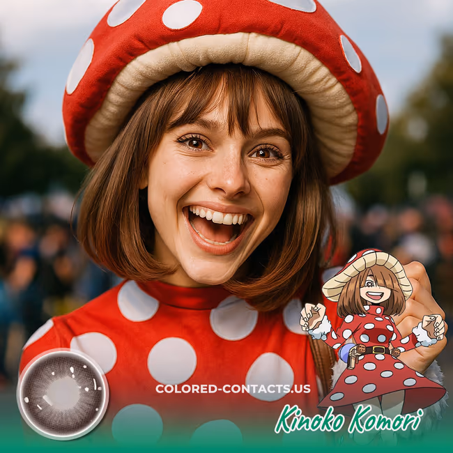 Kinoko Komori Cosplay Contact Lenses