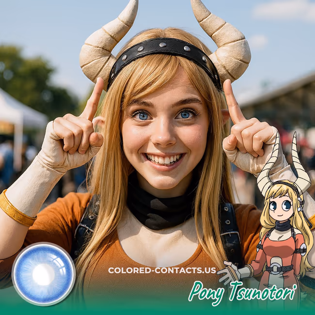 Pony Tsunotori Cosplay Contact Lenses