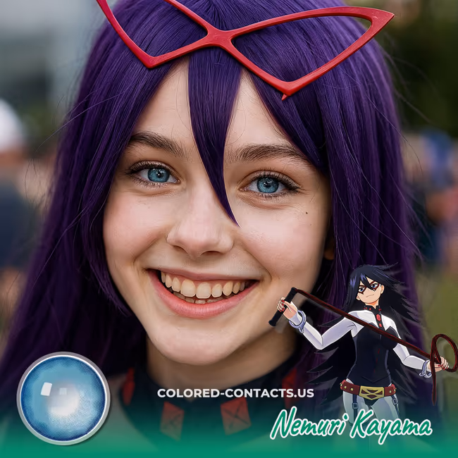 Nemuri Kayama Cosplay Contact Lenses