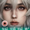 Pink Spider Web Colored Contacts  | 4-Piece Set - thumbnail 1