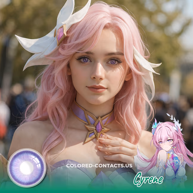 HSR : Cyrene Cosplay Contact Lenses