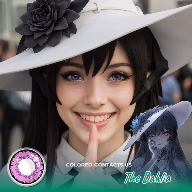 HSR : The Dahlia Cosplay Contact Lenses