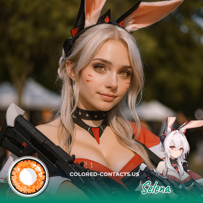 CZN: Selena Cosplay Contact Lenses