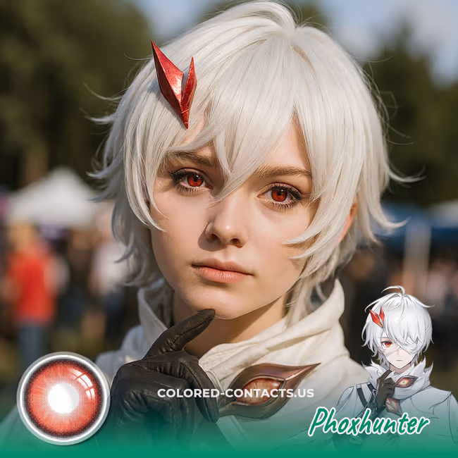 DNA : Phoxhunter Cosplay Contact Lenses
