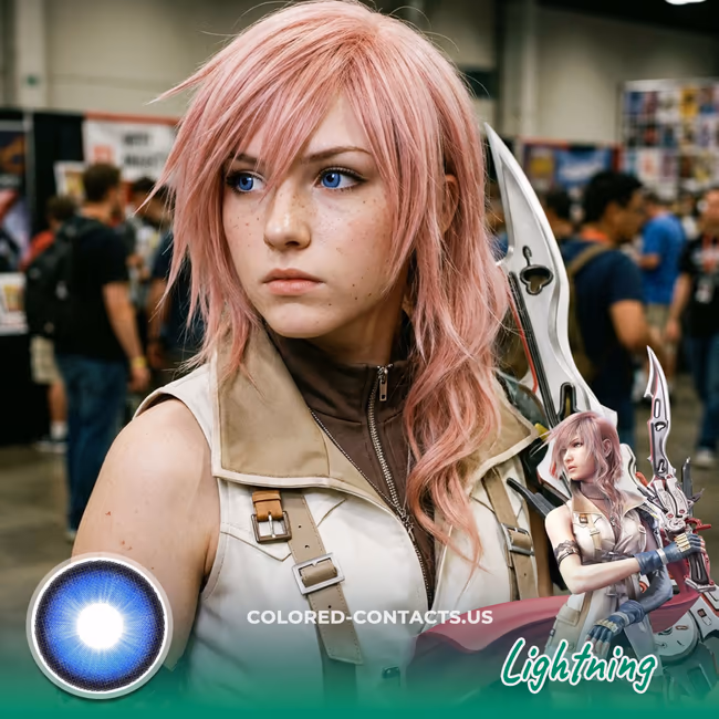 Lightning Cosplay Contact Lenses