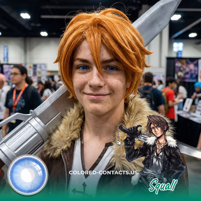Squall Cosplay Contact Lenses