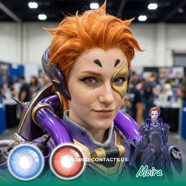 OW : Moira Cosplay Contact Lenses