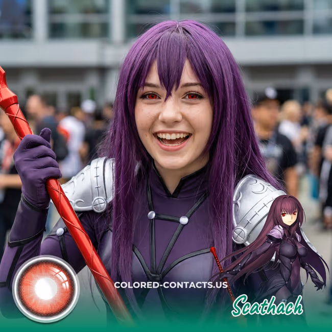 Scathach Cosplay Contact Lenses