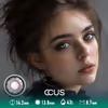 Lentes de Contacto de Color Gris Clover - thumbnail 1