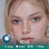 Lentes de Contacto de Color Teal Whisper - thumbnail 1