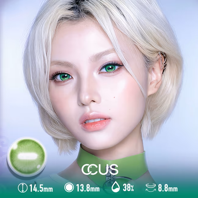 Green Horizontal-Slit Goat Eye — Axial Stabilized Edition