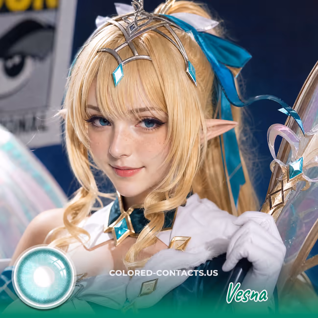 GI : Vesna Cosplay Contact Lenses