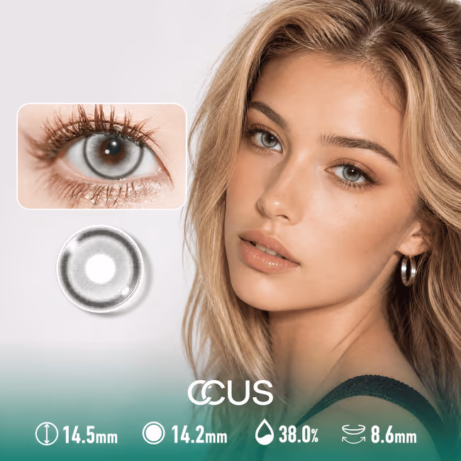 Moon Luminous Black Contact Lenses