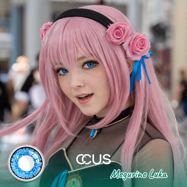 Vocaloid: Megurine Luka Cosplay Contact Lenses