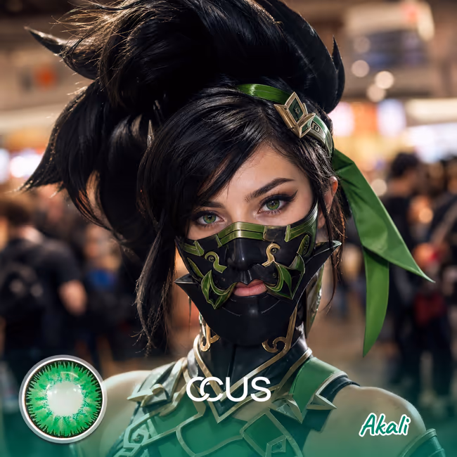 Akali Cosplay Contact Lenses