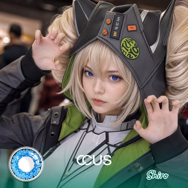TOF : Shiro Cosplay Contact Lenses