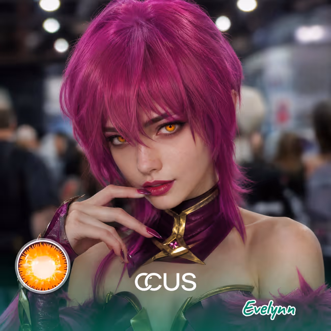 Evelynn Cosplay Contact Lenses