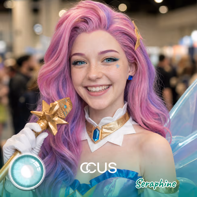 Seraphine Cosplay Contact Lenses