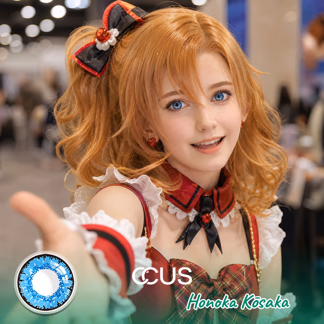 Honoka Kōsaka Cosplay Contact Lenses