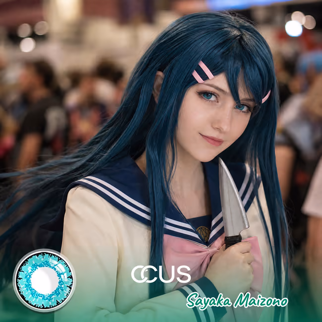 Sayaka Maizono Cosplay Contacts