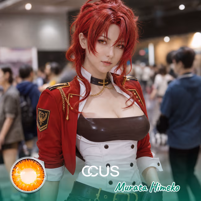 HG2 : Murata Himeko Cosplay Brown Contact Lenses